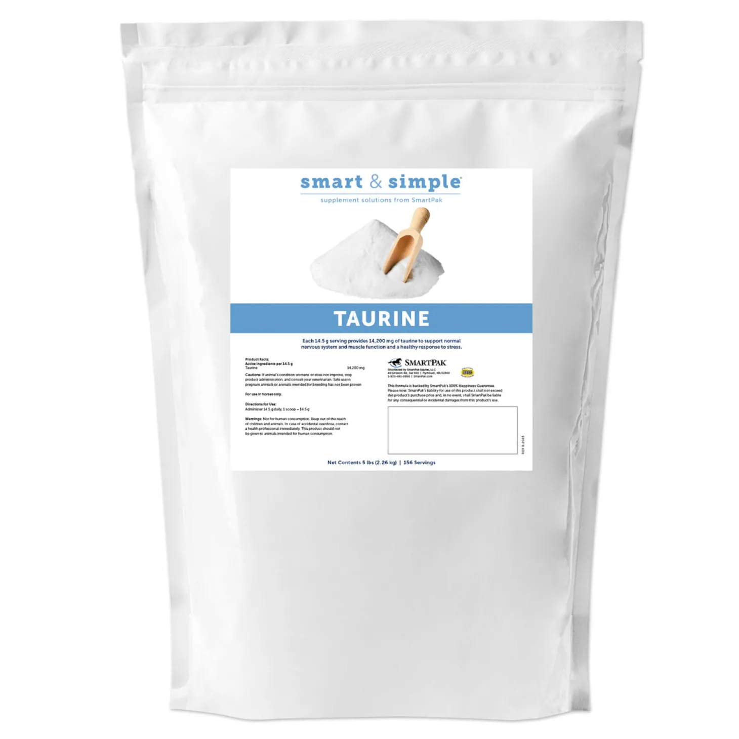 Smart & Simple® Taurine Powder by SmartEquine™ - 5 lbs