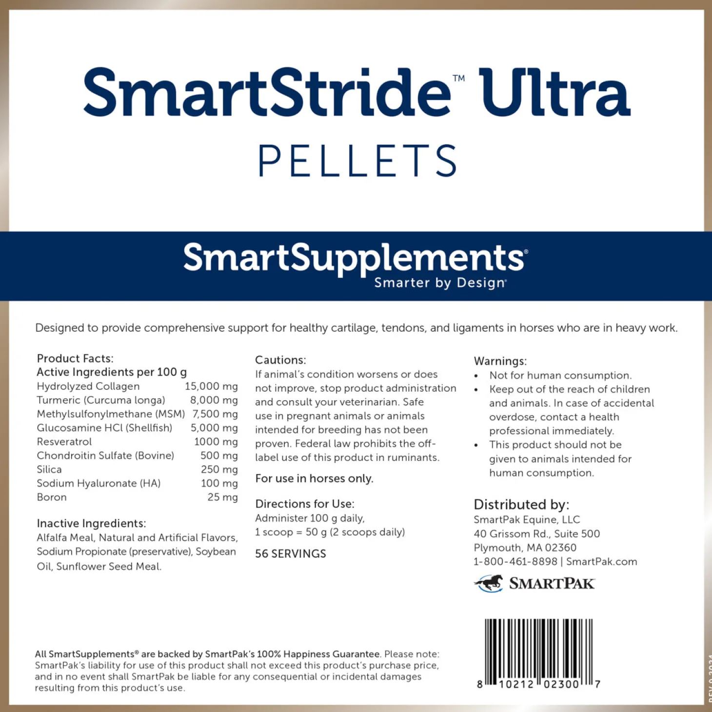 SmartEquine™ SmartStride™ Ultra Pellets - 12.4 lbs.