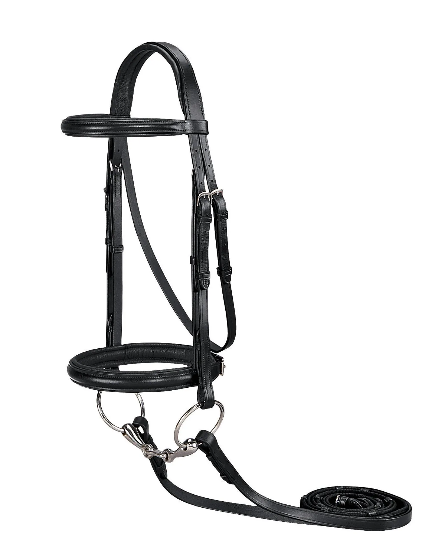 Suffolk™ Single Crown Classic Dressage Bridle