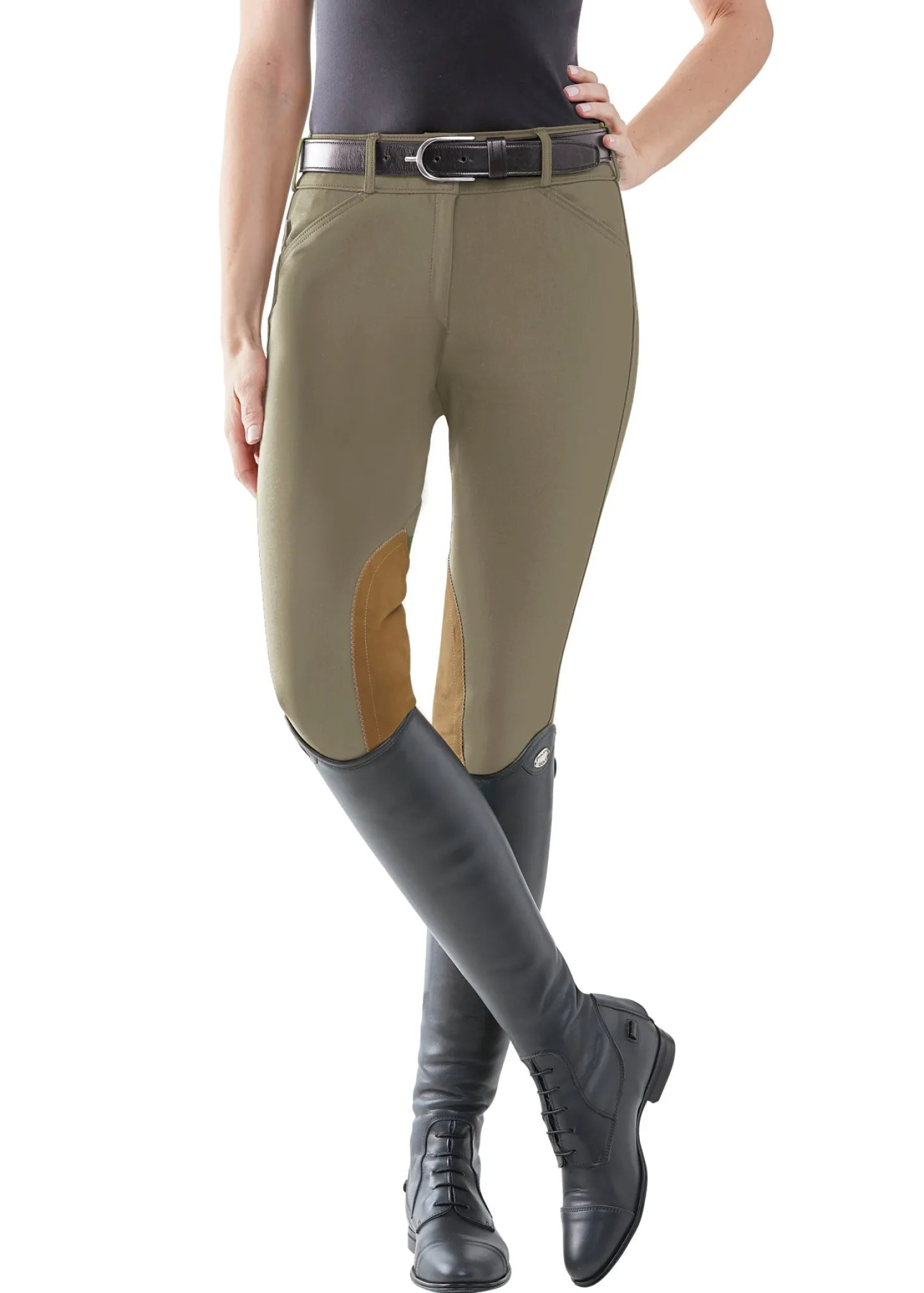THE TAILORED SPORTSMAN™ Ladies’ Mid-Rise Vintage Patch Breech