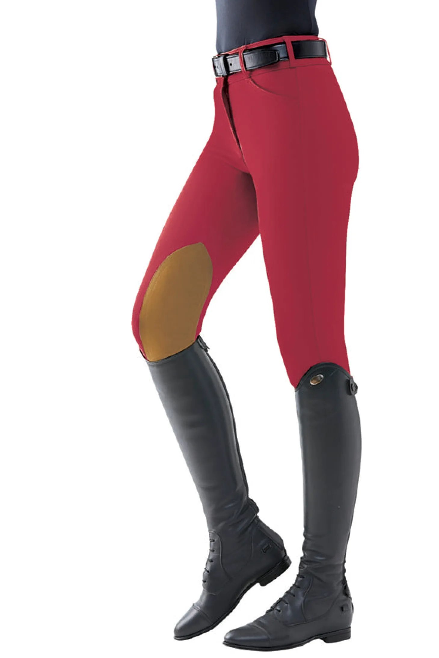 THE TAILORED SPORTSMAN™ Ladies’ Mid-Rise Vintage Patch Sock-Bottom Breech