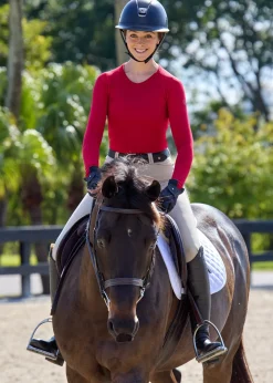 TKEQ Ladies’ Kennedy Seamless Long-Sleeve Top 2.0