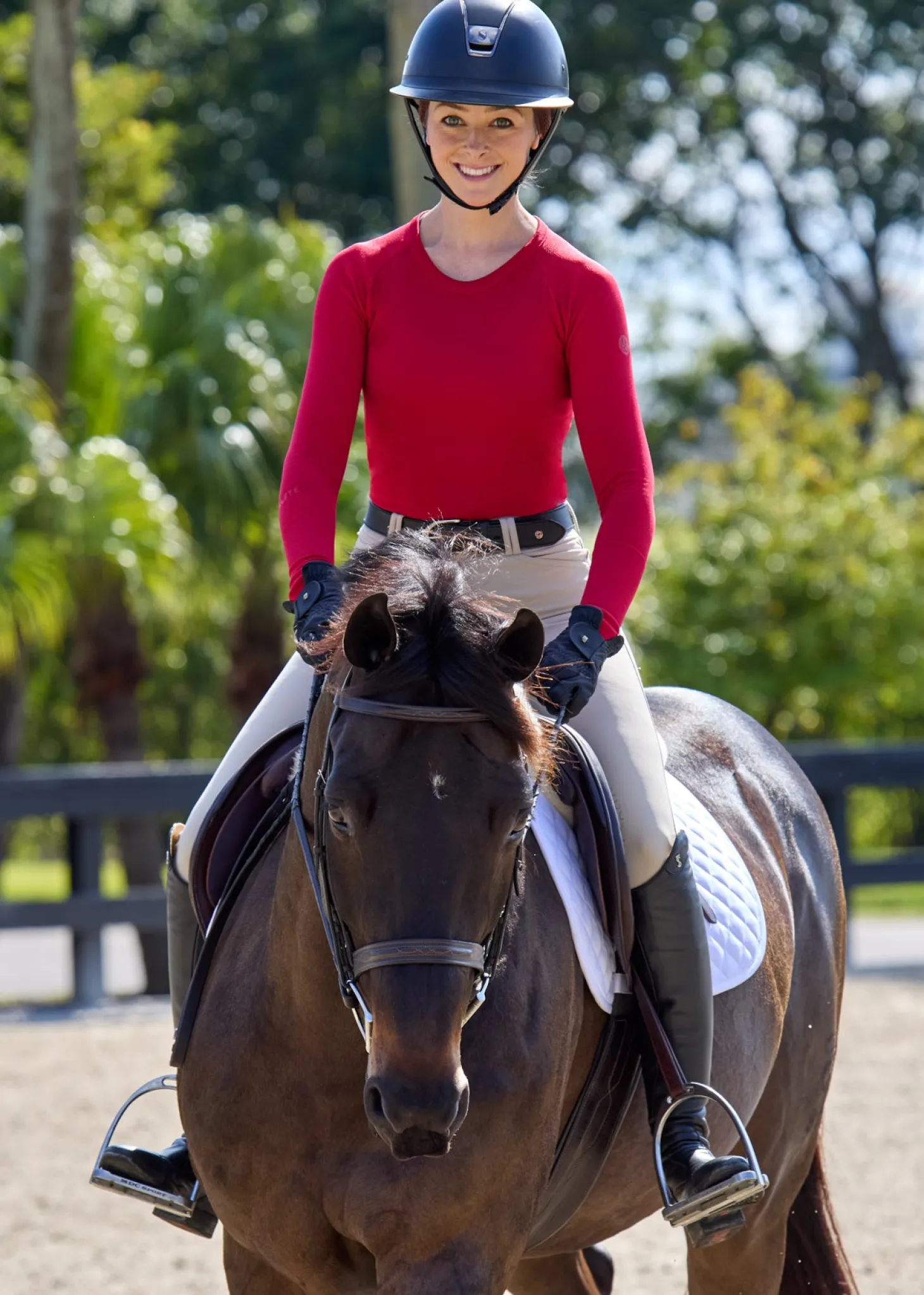 TKEQ Ladies’ Kennedy Seamless Long-Sleeve Top 2.0