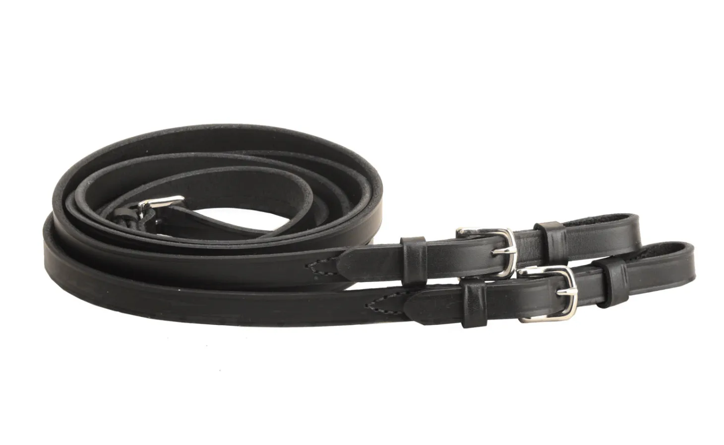 Tory Leather Company 3/4" x 60" Plain Reins with Buckle Bit Ends