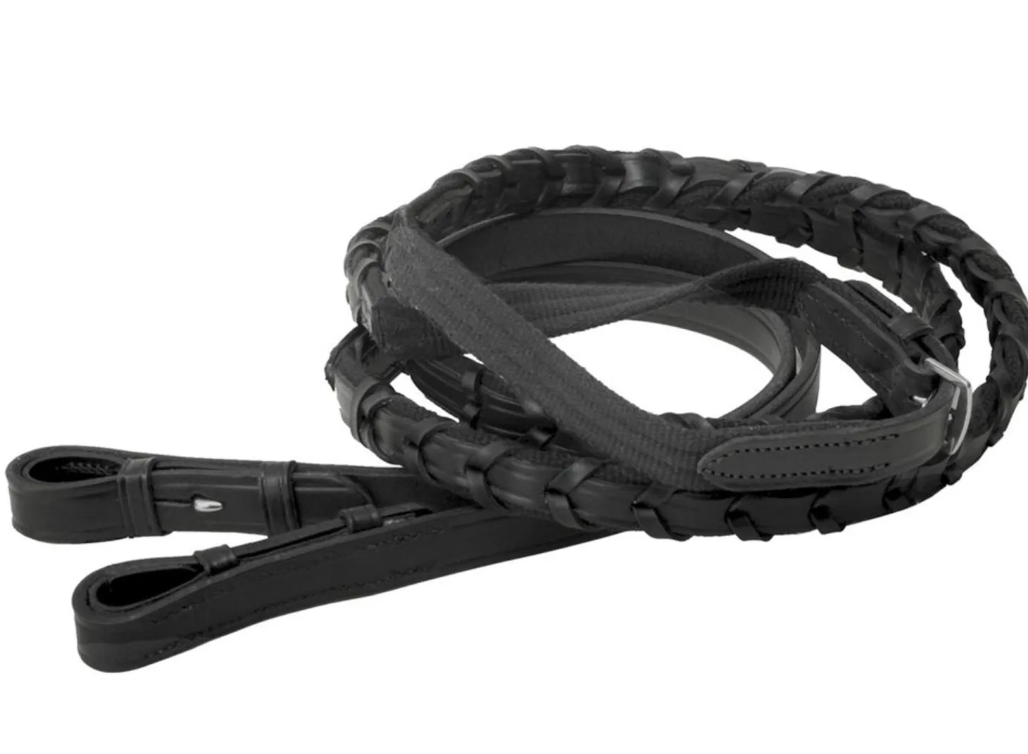 Tory Leather Company 5/8" x 54" Cross Country Reins with Hook Stud Ends