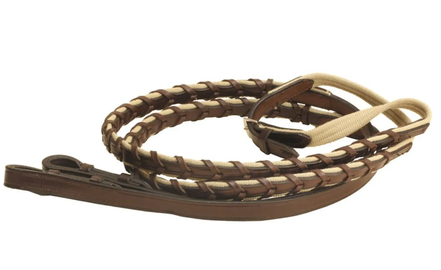 Tory Leather Company 5/8" x 54" Cross Country Reins with Hook Stud Ends
