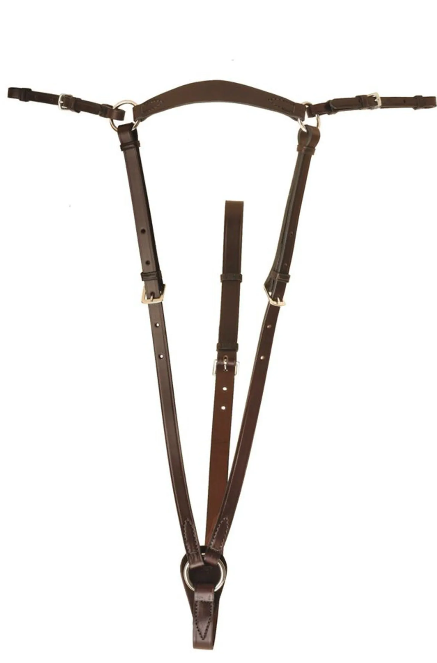 Tory Leather Company Heavy-Duty Hunt Breastplate with Stainless Steel