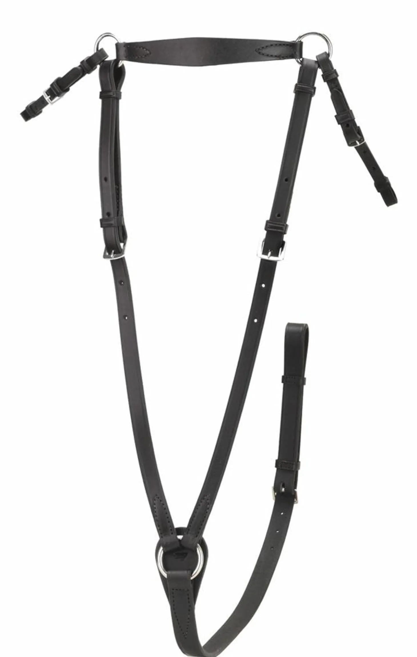 Tory Leather Company Heavy-Duty Hunt Breastplate with Stainless Steel