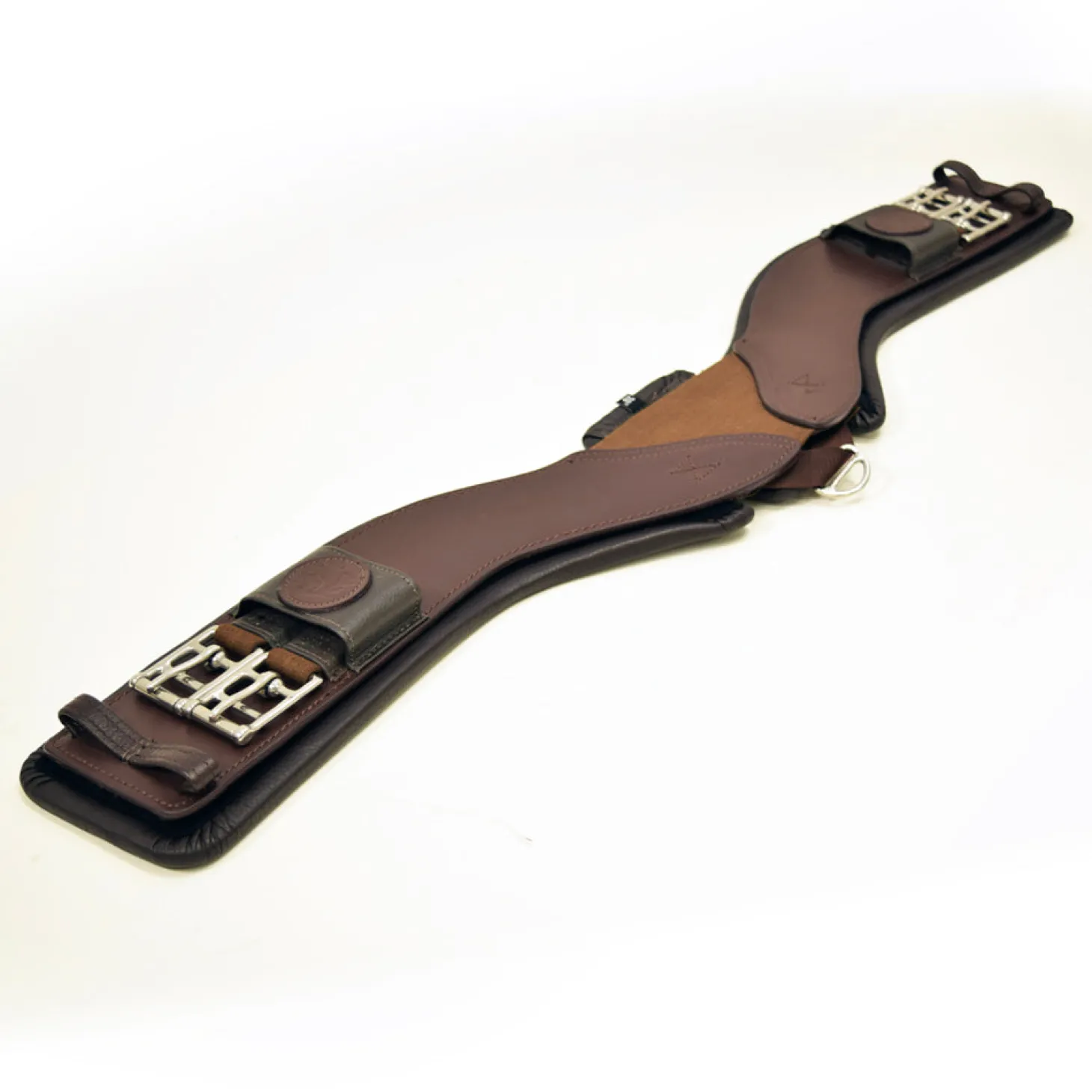 Total Saddle Fit StretchTec Shoulder Relief Dressage Girth™ with Leather Liner
