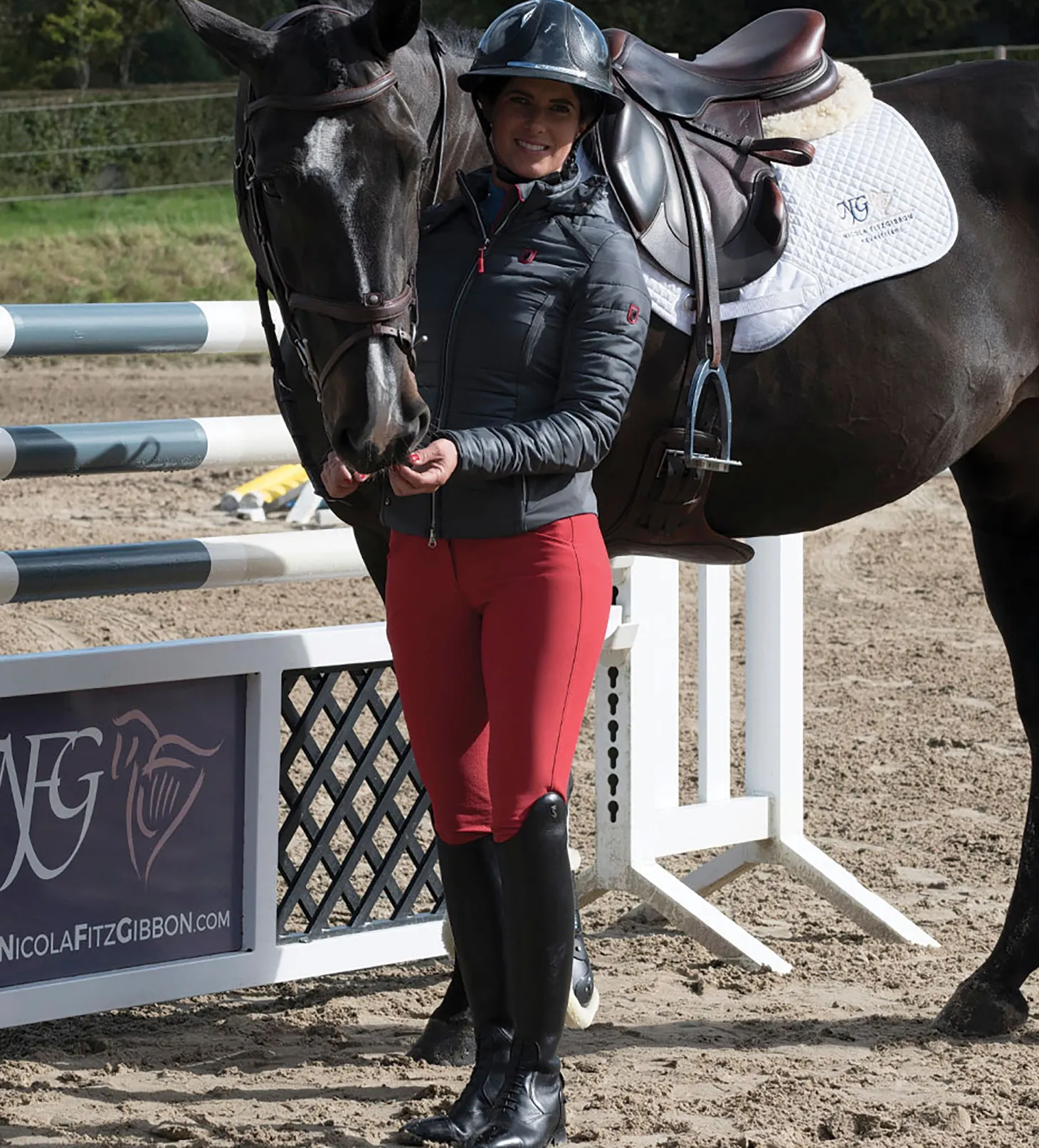Tredstep™ Ladies’ Nero Knee-Patch Breech