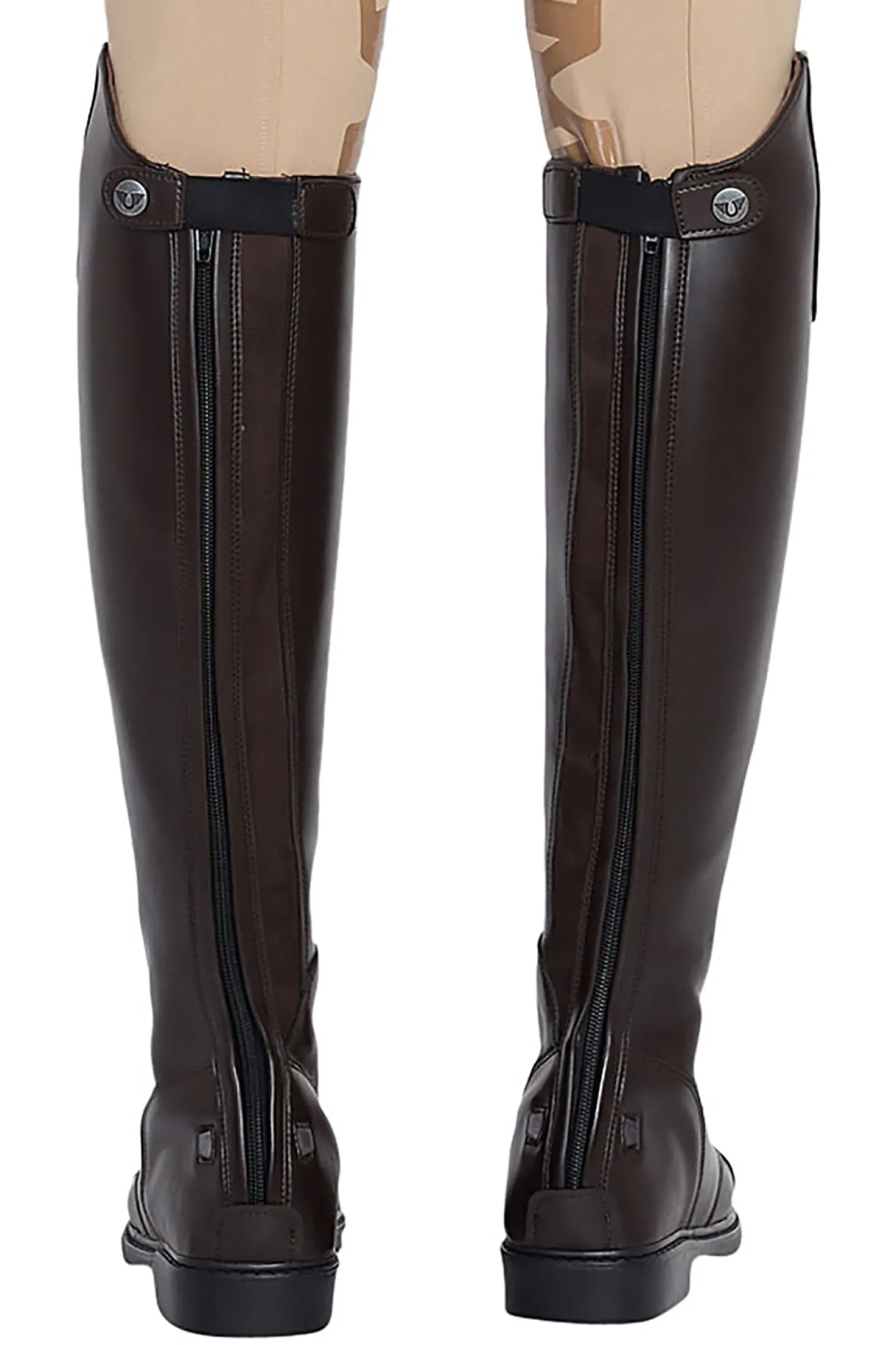 TuffRider® Ladies' Starter Back-Zip Field Boots in Synthetic Leather