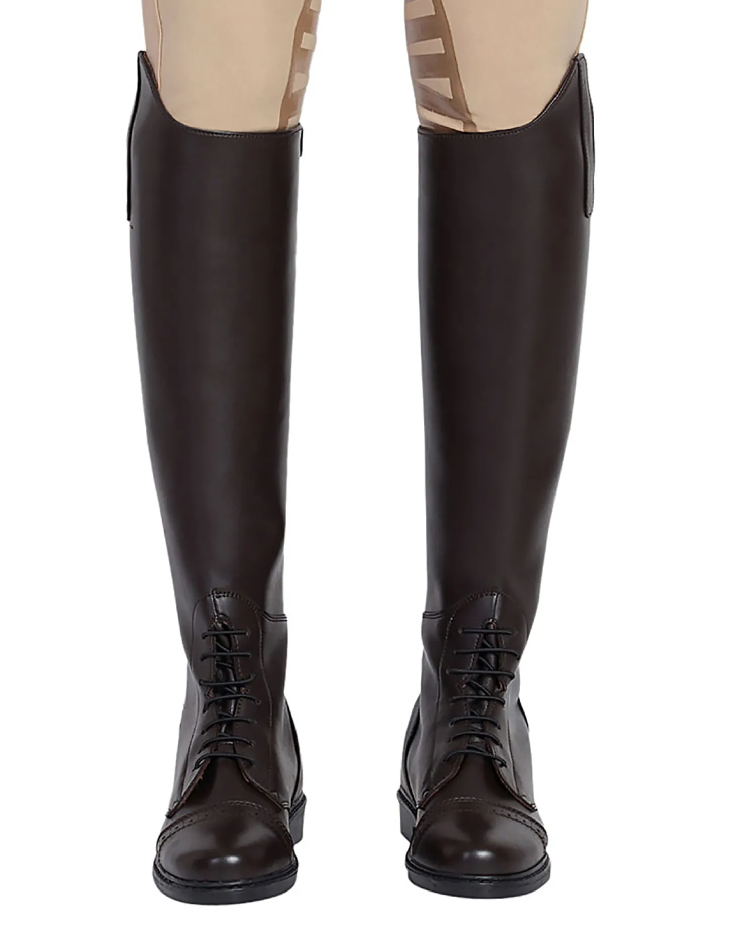 TuffRider® Ladies' Starter Back-Zip Field Boots in Synthetic Leather
