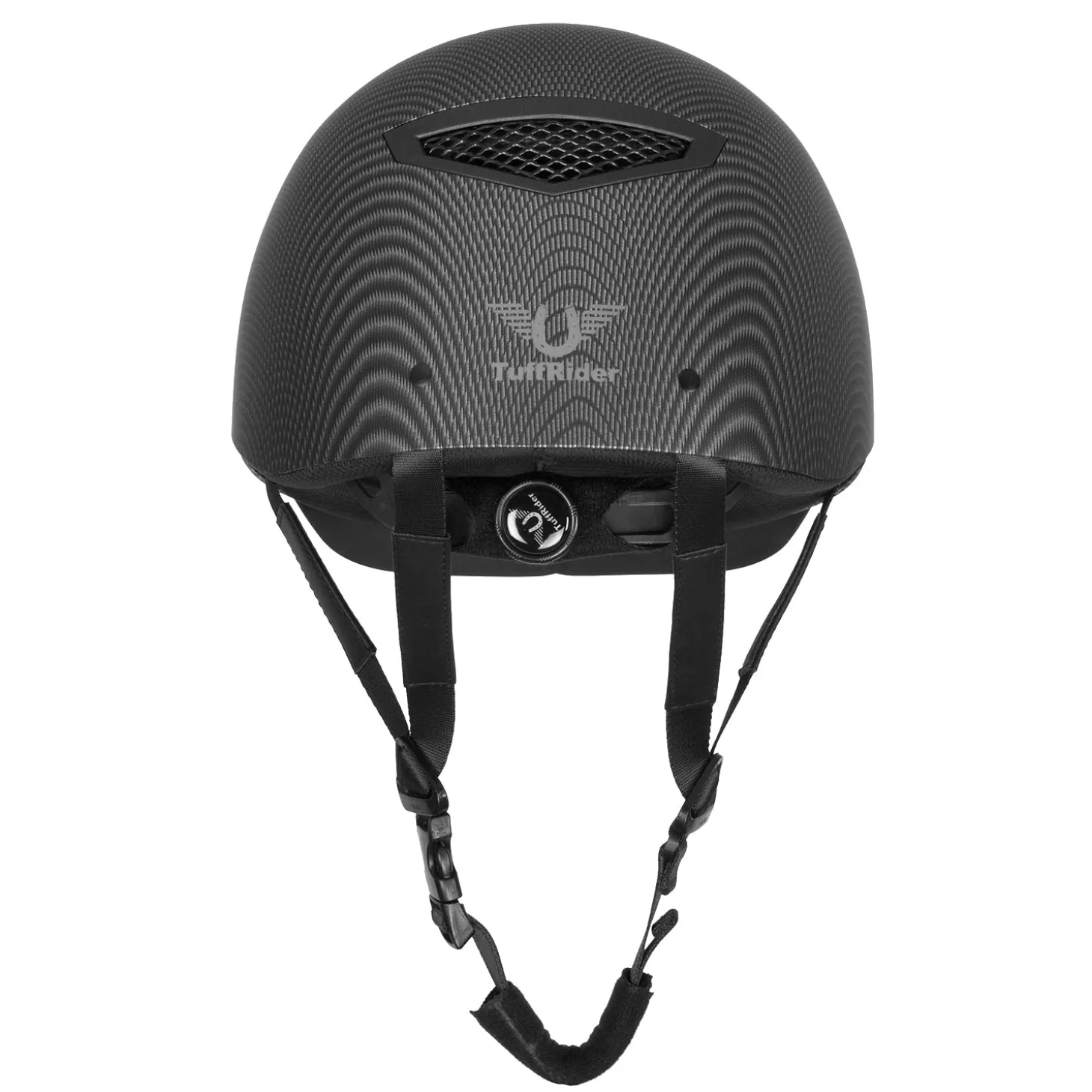 TuffRider® Starter Carbon Fiber Print Helmet