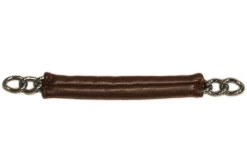 Walsh™ Leather Covered Curb Chain